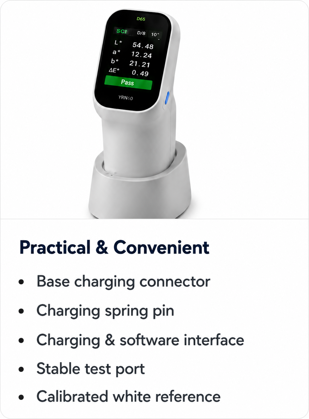 SmartWand practical and convenient portable colour measurement device